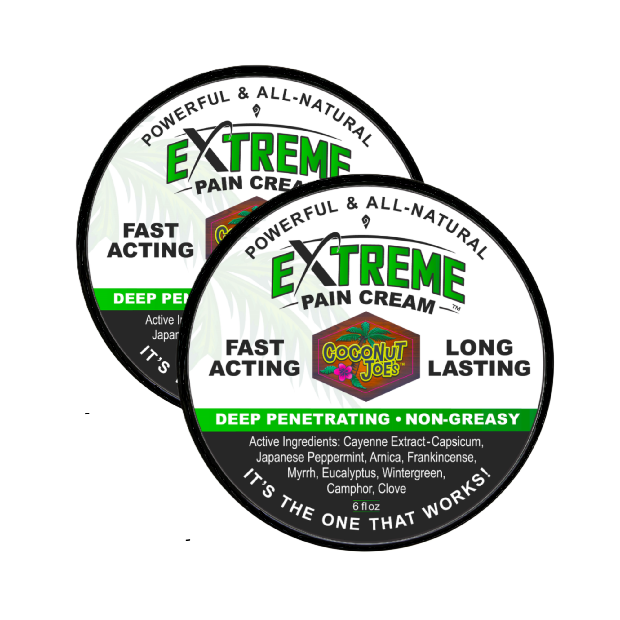 Extreme Pain Cream 6oz. – Fast-Acting Relief for Sore Muscles & Joints