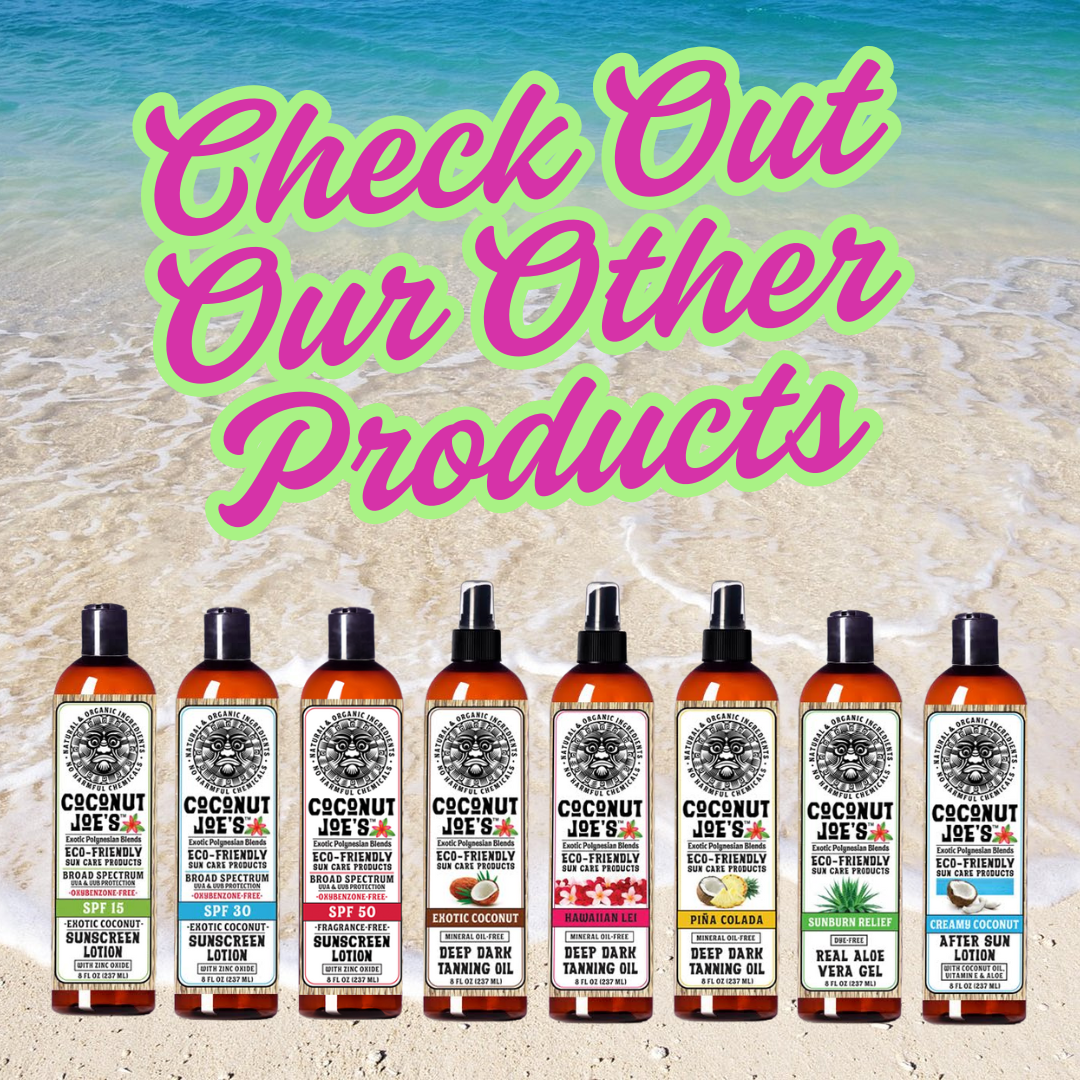 All of Coconut Joe's Sun Care Products