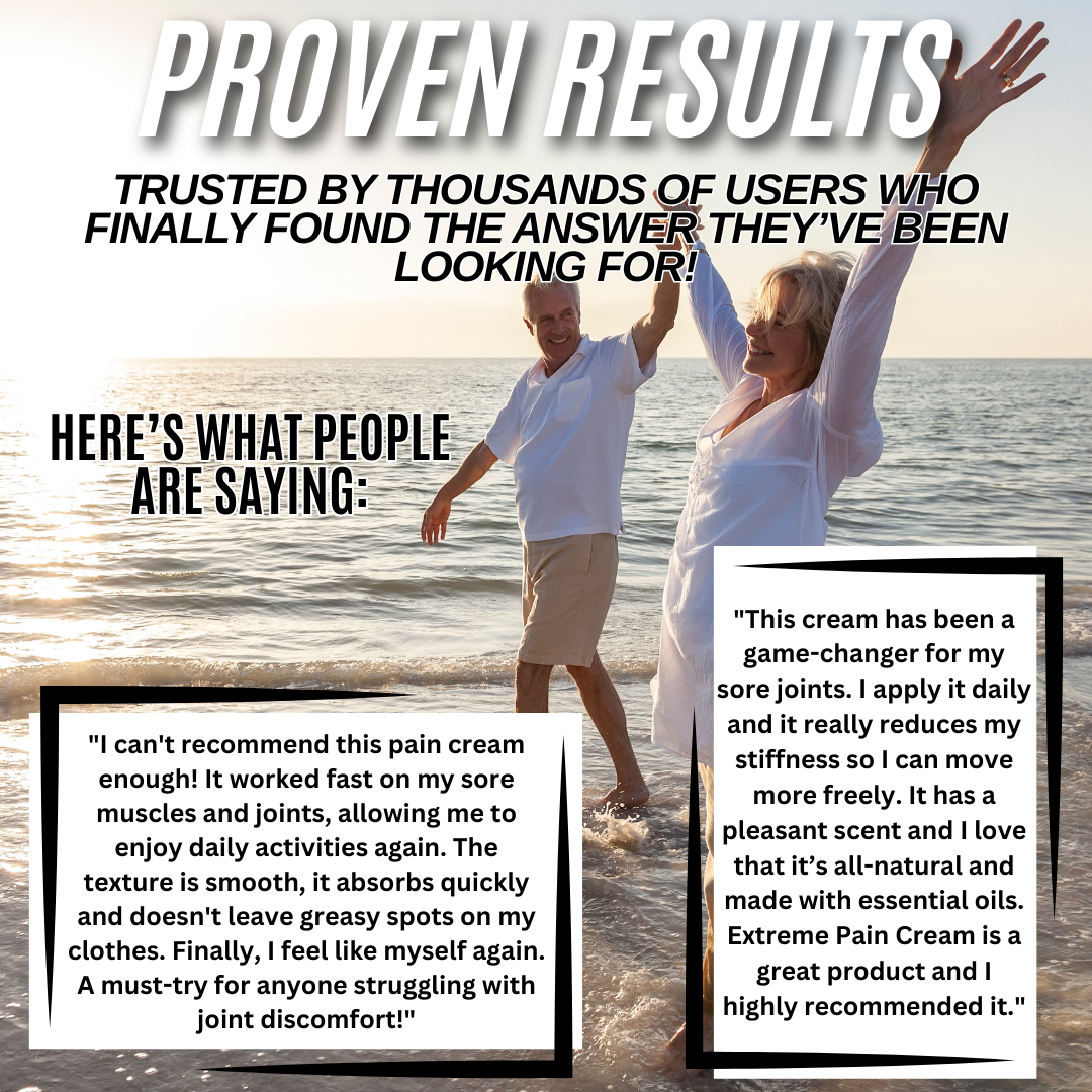 Extreme Pain Cream 6oz. – Fast-Acting Relief for Sore Muscles & Joints